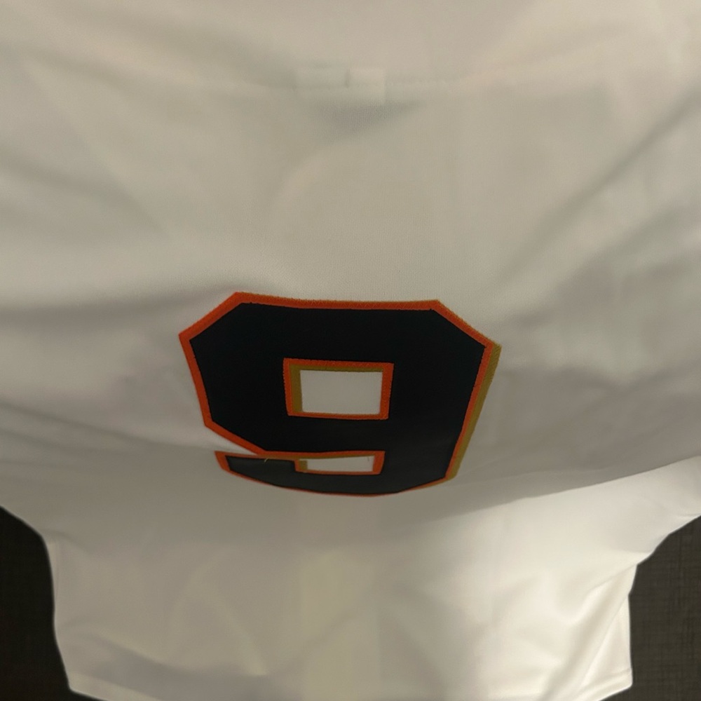 Majestic San Francisco Giants Brandon Belt 2014 World Series Jersey Men’s Sz: L - Picture 8 of 8